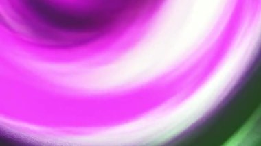 Fraktal Yeşil Pembe Beyaz Gradyan Geometrik Eğri Şekil Büküm Hareketi. 4K 3D kusursuz döngü. VJ DJ döngüsü, geçiş, giriş için soyut çok renkli hareket grafikleri düz yuvarlak hareket. 