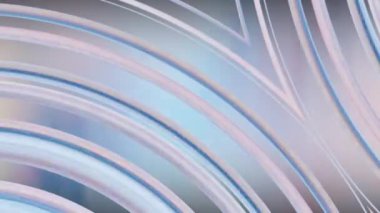 Soyut gradyan parlayan renkli kıvrımlı çizgiler canlandırılmış ışığın yansımasıyla soyut hareket arkaplanı. 4K 3D Kusursuz Döngüsüz Teknoloji İş Sunumu Parlak Teknoloji Hareketi arkaplanı. 