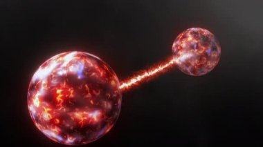 4K 3D kuantum dolanıklığı kavramı, gelecekteki fizik bilimi geçmişi. Kuantum korelasyon mekaniği. İki parçacık kuantum durumunda tutarlılığı paylaşır: pozisyon, momentum, dönüş, kutuplaşma.