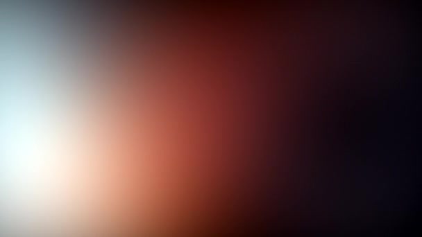 Абстрактний Різнокольоровий Фон Витоку Світла Дефокусована Веселка Світло Витік Градієнтна — стокове відео
