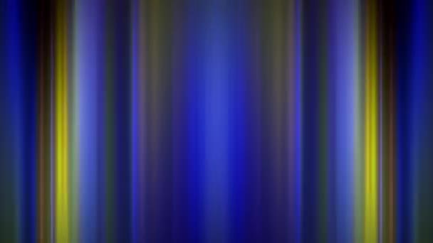 Lazo Sin Costura Animación Abstracta Líneas Gradiente Arco Iris Orgánico — Vídeos de Stock