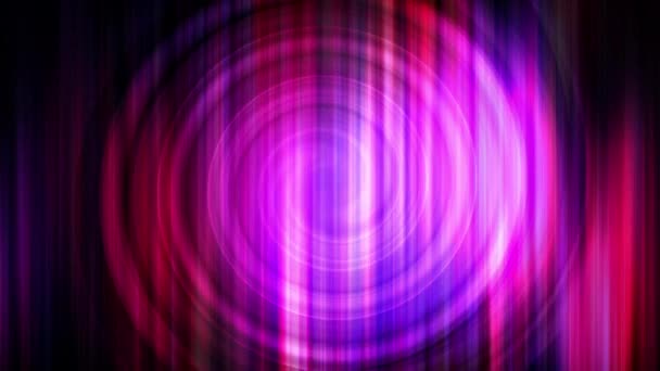 Abstrakter Hypnotisierender Looping Hintergrund Mit Dynamischem Rosa Violettblauem Farbverlauf Dessen — Stockvideo