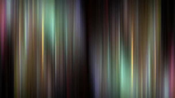 Animationsschleife Mehrfarbige Scifi Futuristische Flare Light Vertikale Wellenanimation Abstraktes Bewegungs — Stockvideo