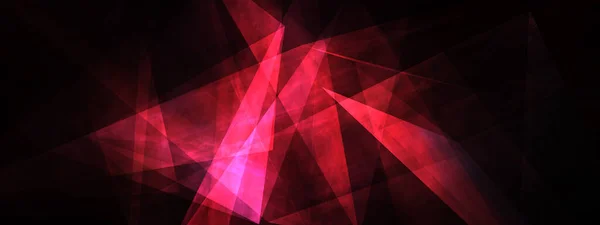 Abstrakt Bakgrund Med Illustration Polygon Geometriska Glow Purple Red Abstrakt — Stockfoto