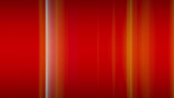 Animatie Lus Gloeien Rood Roze Licht Flikkeren Verticale Lijnen Abstract — Stockvideo