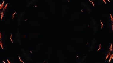 Sonsuz Mandala Hipnotik Neon Işıkları Kusursuz VJ döngüsü. 4K 3D Müzik Videosu Sonsuz Döngü Örnekleri. Soyut renkli neon renkli modern grafik parlak ışık patlaması VJ DJ müzik sahnesi için yaratıcı hareket.