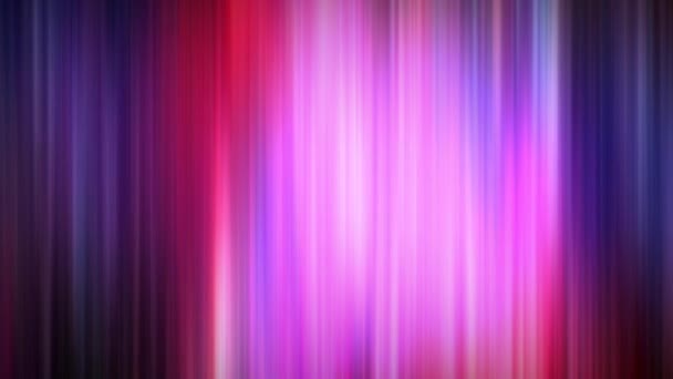 Animatie Lus Roze Donkerblauwe Gradiënt Licht Verticale Lijnen Golf Slow — Stockvideo