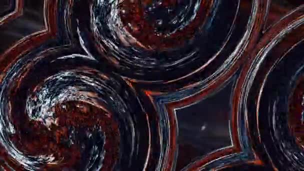 Sammanfattning Fantasy Art Swirls Grunge Marble Ink Texture Kaos Marmor — Stockvideo