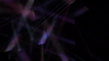 4K 3D Karanlık çizgi dijital parıltılı neon ışınları parlıyor ve pürüzsüz bir döngüde parlıyor. Özgeçmiş, giriş, geçiş, sahne müzik şovu için soyut siber yüksek teknolojili geleceksel teknoloji animasyonu. VJ döngüsü
