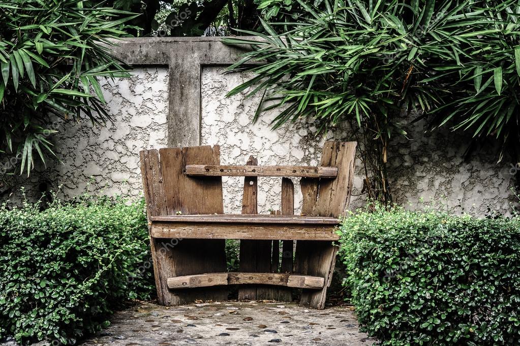 Old Wooden Benches For Sale Old Wooden Bench In The Garden