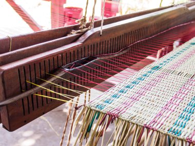 Servisi ve örgü için mat yapmak