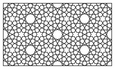 Lazer kesme şablonu. Dekoratif Panel. Orta Doğu Geometrik Deseni.