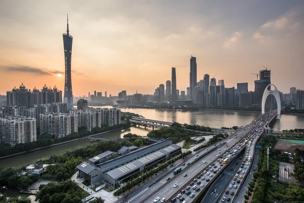 Guangzhou tower in China — Stock Photo, Image