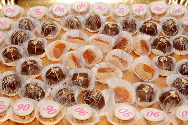 Σπιτικά Γλυκά Για Διακόσμηση Πάρτι — Φωτογραφία Αρχείου