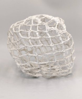 Kumaş örgüsü, örgü topu, alışılmadık iplik örgüsü, top, garip nesne, iplik ürünü, el yapımı 