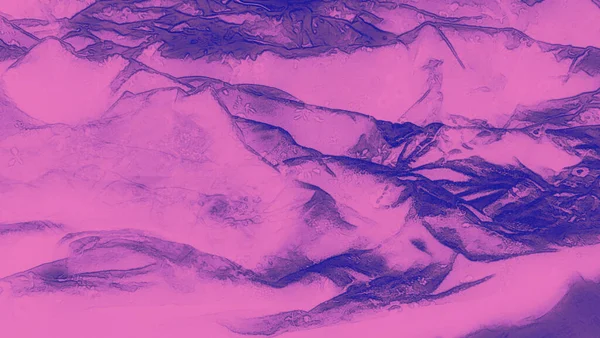 Fondo Profundo Místico Gradiente Púrpura Abstracto Fondo Extraño Fondo Cordillera —  Fotos de Stock