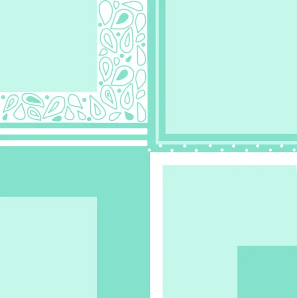 Hoge hoogwaardig oorspronkelijke Fabrick textuur in groene kleur — Stockvector