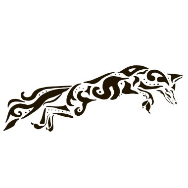 Kızıl saçlı boyama veya beyaz arka plan üzerinde izole dövme