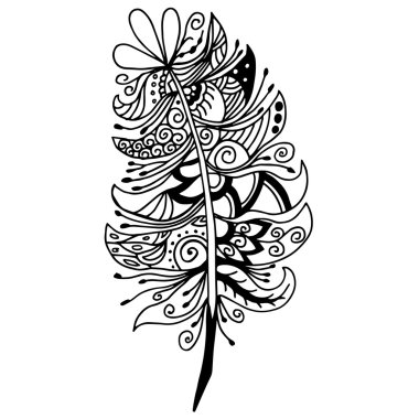 Çok kaliteli orijinal tüy boyama deseni ile