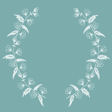 Yüksek kaliteli orijinal resimde çerçeve bahar çiçek d