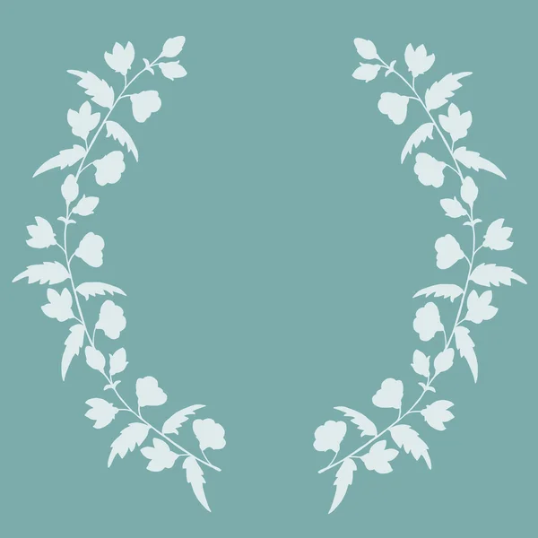 Cornice illustrazione originale di alta qualità di fiore di primavera per d — Vettoriale Stock