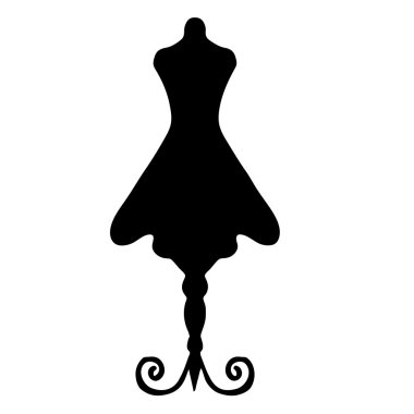 Yüksek kaliteli orijinal çizilmiş manken üzerinde beyaz backg izole.