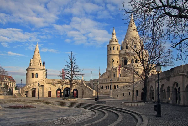 Bastión de pescadores en Budapest, Hungría — Foto de Stock