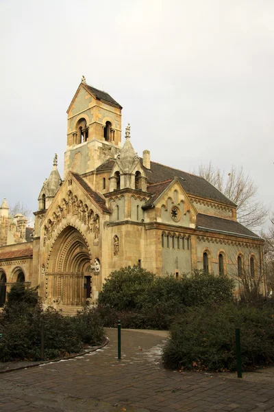 Vajdahunyad Burg, Kapelle, Budapest — Stockfoto