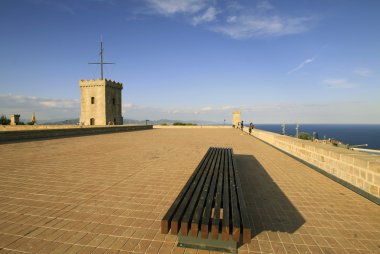 Montjuic Kalesi, Barcelona, Katalonya, İspanya