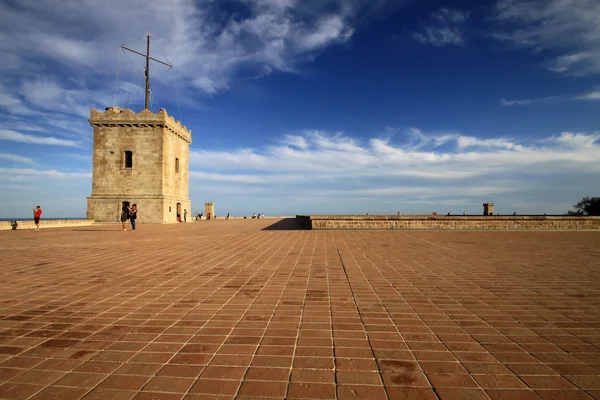 Montjuic Castle, Barcelona, Catalonia, Spain — Stock Photo, Image