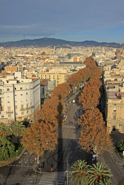 La Rambla Aralık, Barcelona, Catlonia, İspanya