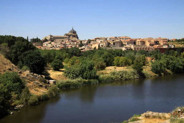 Sungai Tagus di Toledo, Spanyol — Stok Foto