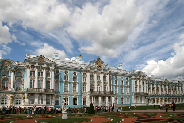 St. Petersburg, Tsarskoye Selo, Rusya Federasyonu - 26 Haziran 2008: Catherine Palace — Stok fotoğraf