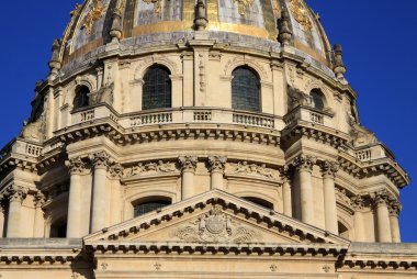 PARIS, FRANCE -18 DECEMBER 2011: Dome des Invalides or Chapelle royale des Invalides, Paris, France