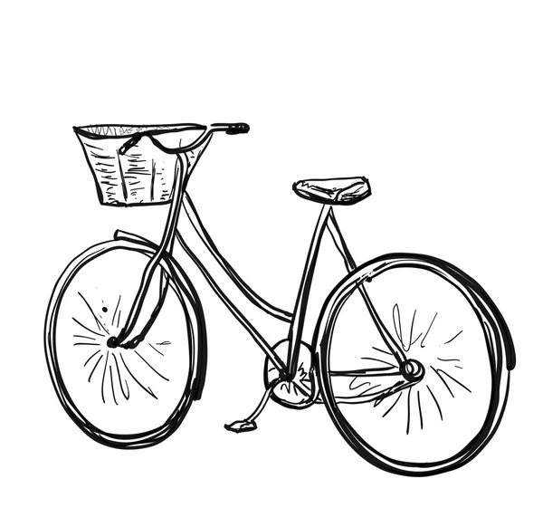 Illustration de bande dessinée de vélo — Image vectorielle