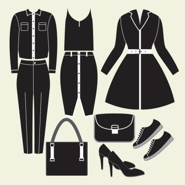 Kadın için yazlık giysiler