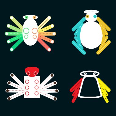 çizgi film canavarı