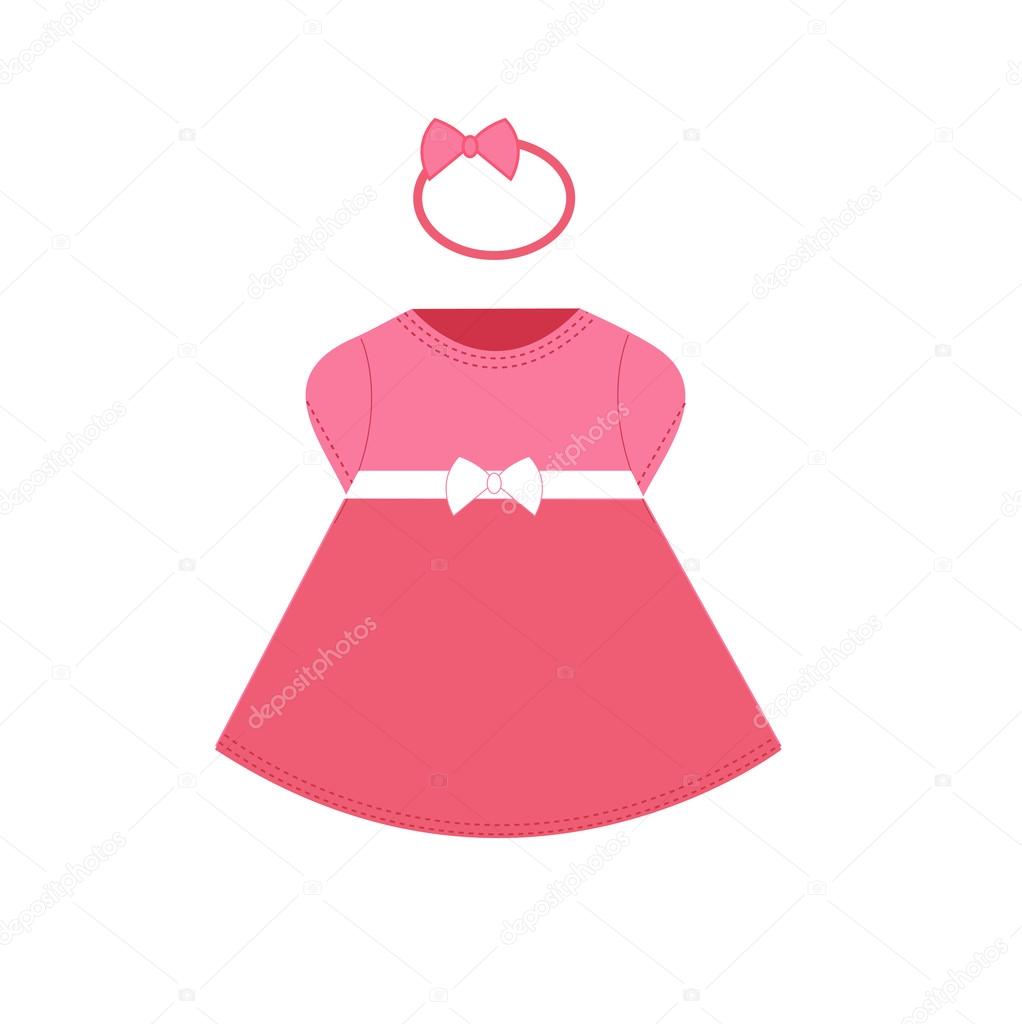 Baby dress Stock Vector Image by ©Yuliia25 #83217374 Baby dress Stock Vector Image by ©Yuliia25 #83217374