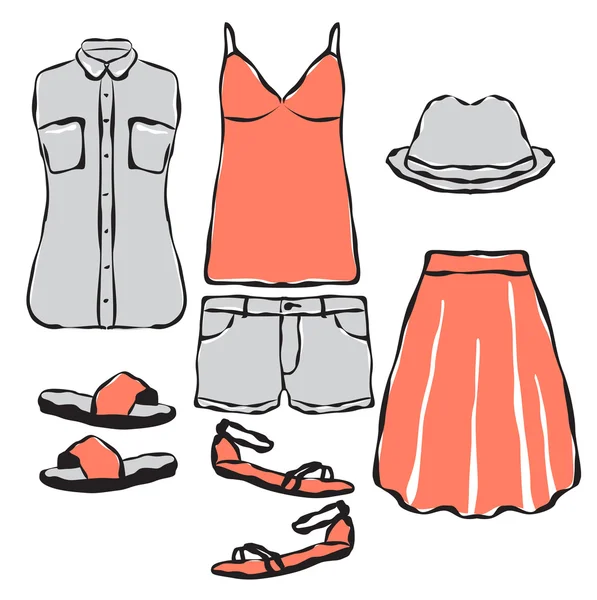 49,716 Summer Clothes Outline Images, Stock Photos, 3D objects