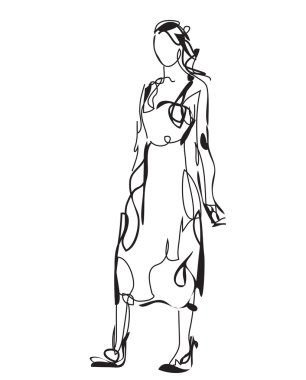 moda modelleri kroki.