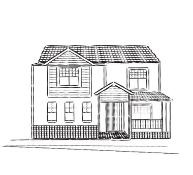 Köy bina taslağını