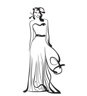 moda modelleri kroki