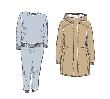 Sıcak giysiler dizi