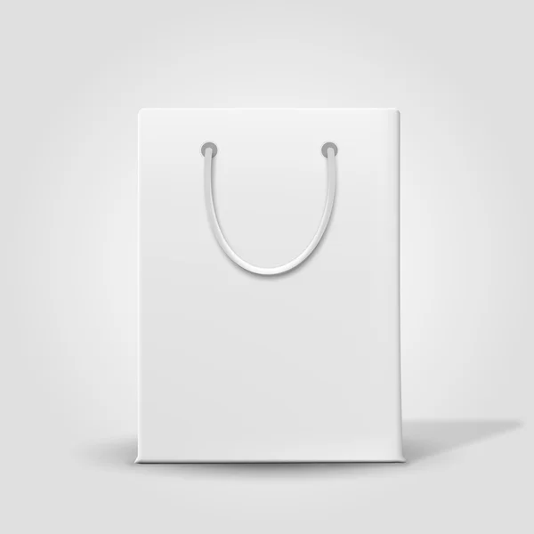 Sac en papier shopping — Image vectorielle