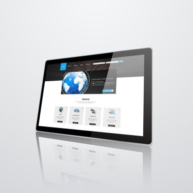 gerçekçi tablet pc bilgisayar