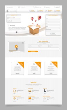 Web sitesi şablonu işletmeniz için