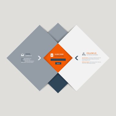 Gri zemin üzerine veya tasarım şablonu. EPS 10 vektör dosyası.