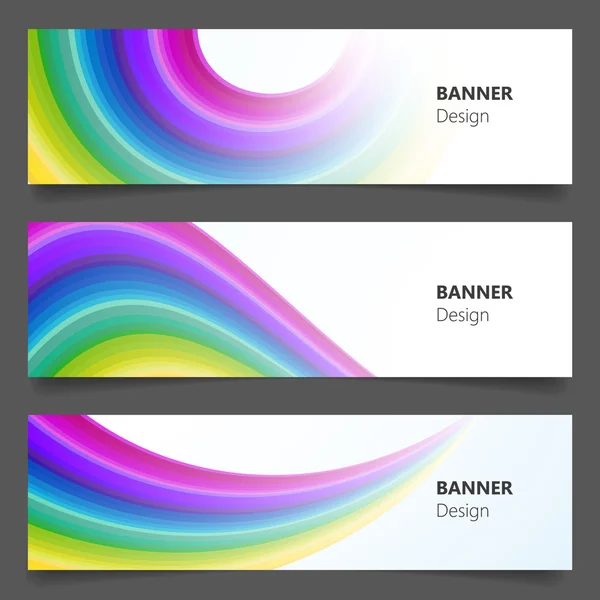 Banner / intestazioni moderne, Vector Eps 10 — Vettoriale Stock