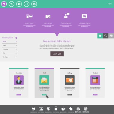 Web sitesi şablonu Minimal Tema