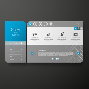 Web sitesi şablonu Minimal Tema